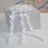 White floral comb wit...